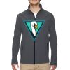 Men's Cruise Two-Layer Fleece Bonded Soft Shell Jacket Thumbnail