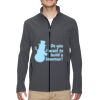 Men's Cruise Two-Layer Fleece Bonded Soft Shell Jacket Thumbnail
